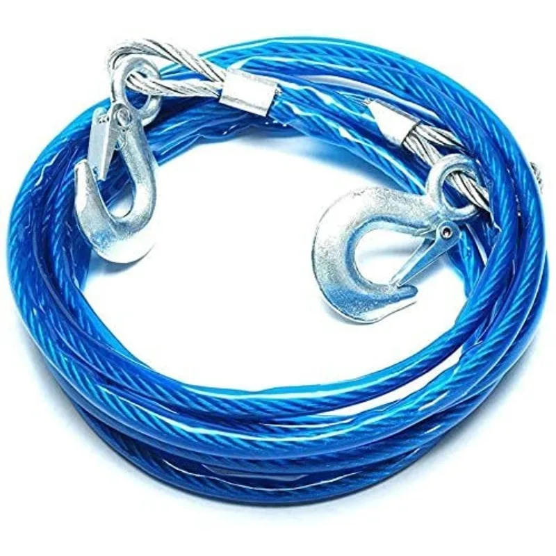 Car Towing Rope 3-7 Tons Steel - Heavy Equipment Trailer incelemesi ve fiyatı