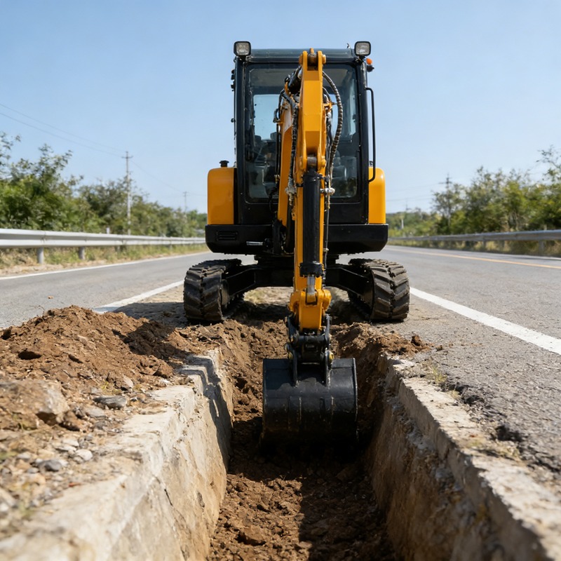 Durable 1.2t Mini Excavator Hy - Tractor Backhoe incelemesi ve fiyatı