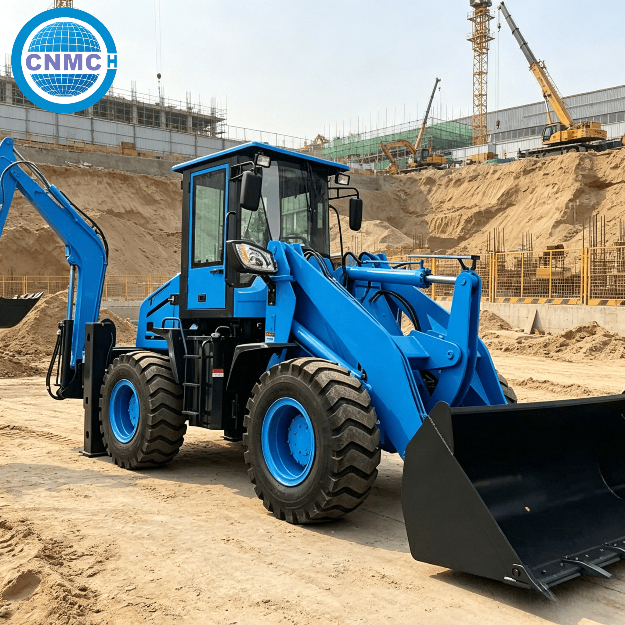 CNMC Backhoe Excavator Loader  - Tractor Backhoe incelemesi ve fiyatı
