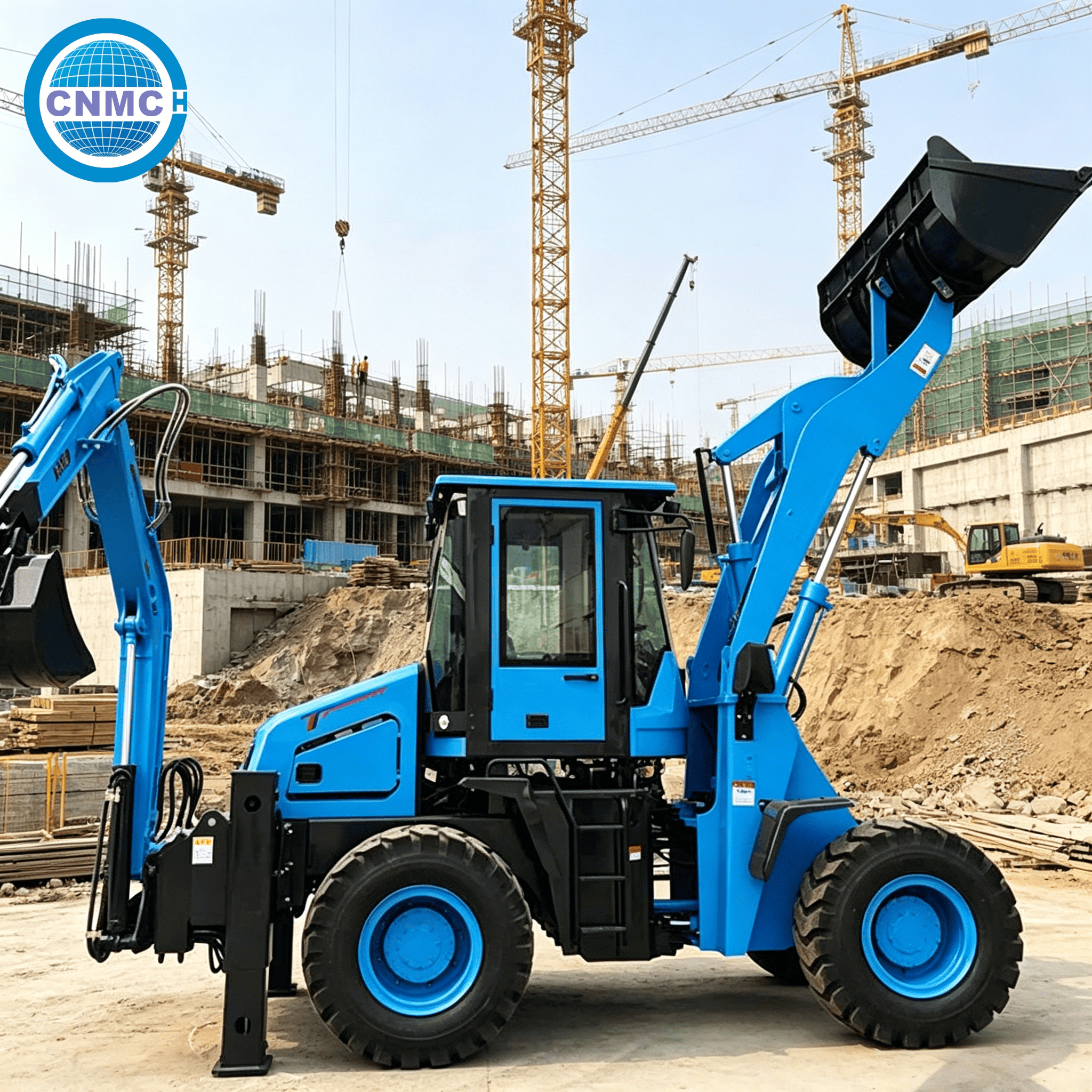 CNMC Backhoe Excavator Loader  - Tractor Backhoe incelemesi ve fiyatı