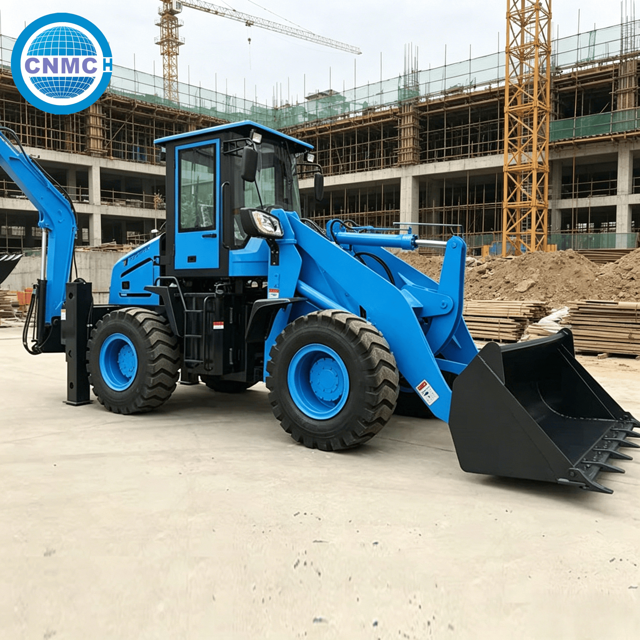 CNMC Backhoe Excavator Loader  - Tractor Backhoe incelemesi ve fiyatı